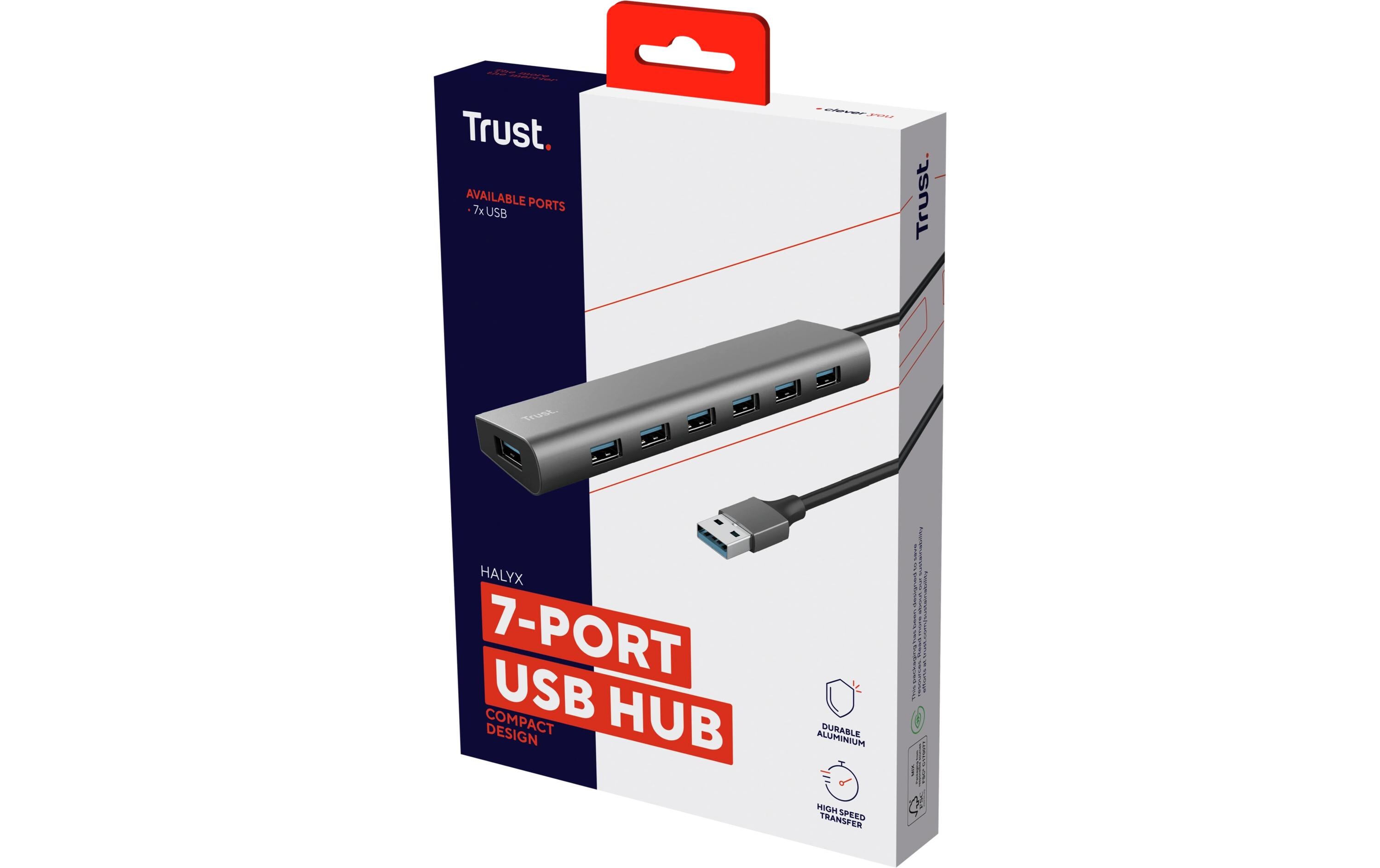 Trust USB-Hub Halyx 7C