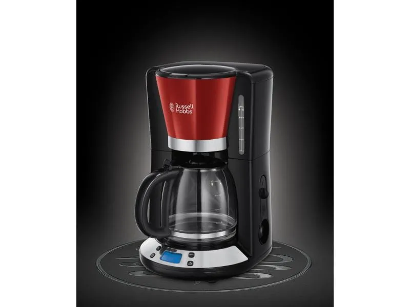 Russell Hobbs Filterkaffeemaschine Colours Plus Rot/Schwarz Russell Hobbs Filterkaffeemaschine Colours Plus Rot/Schwarz
