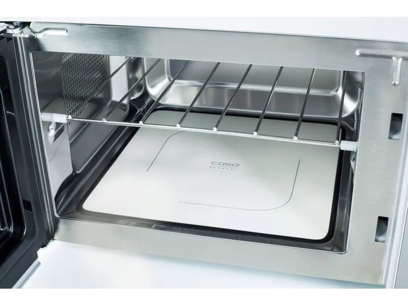 Caso Mikrowelle MCG 25 Ceramic Chef Schwarz