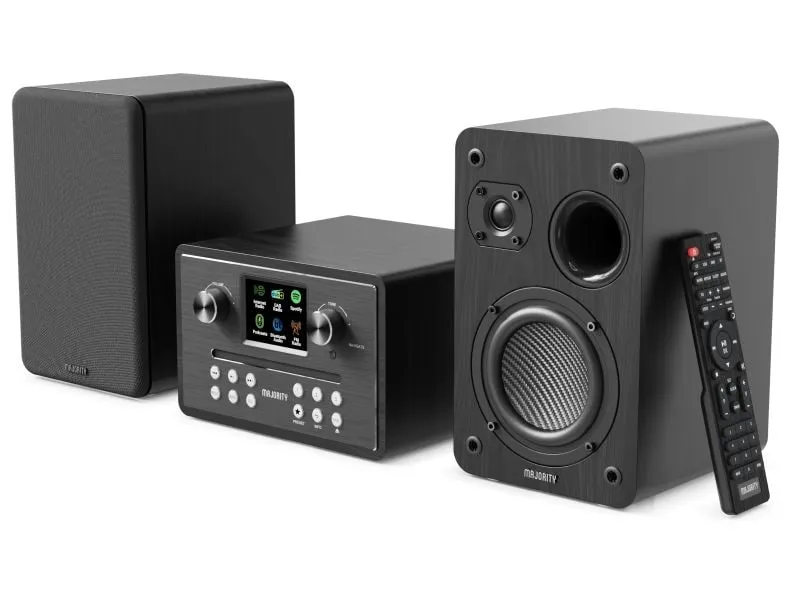 Majority Homerton mit DAB+ Internetradio und CD-Player Majority Homerton mit DAB+ Internetradio und CD-Player