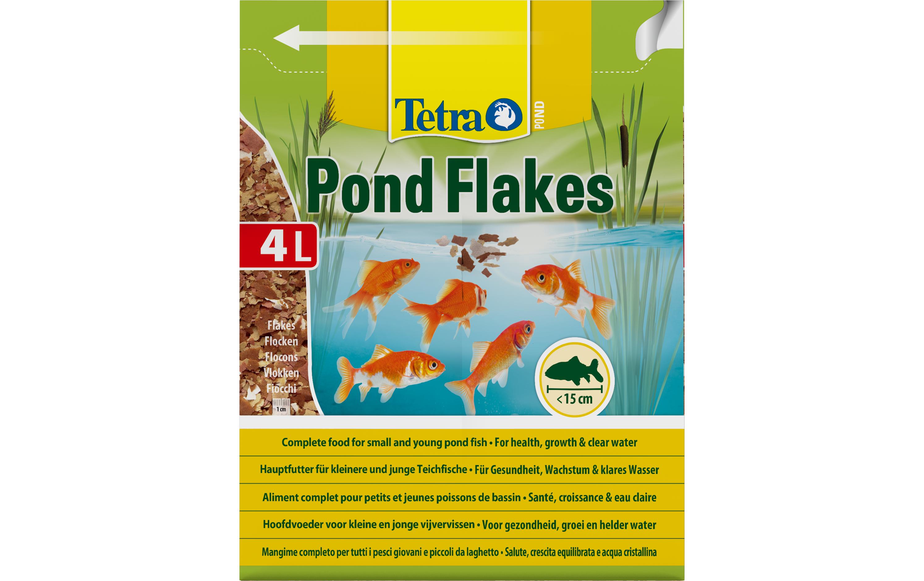 Tetra Teichfutter Pond Flakes, 4 l