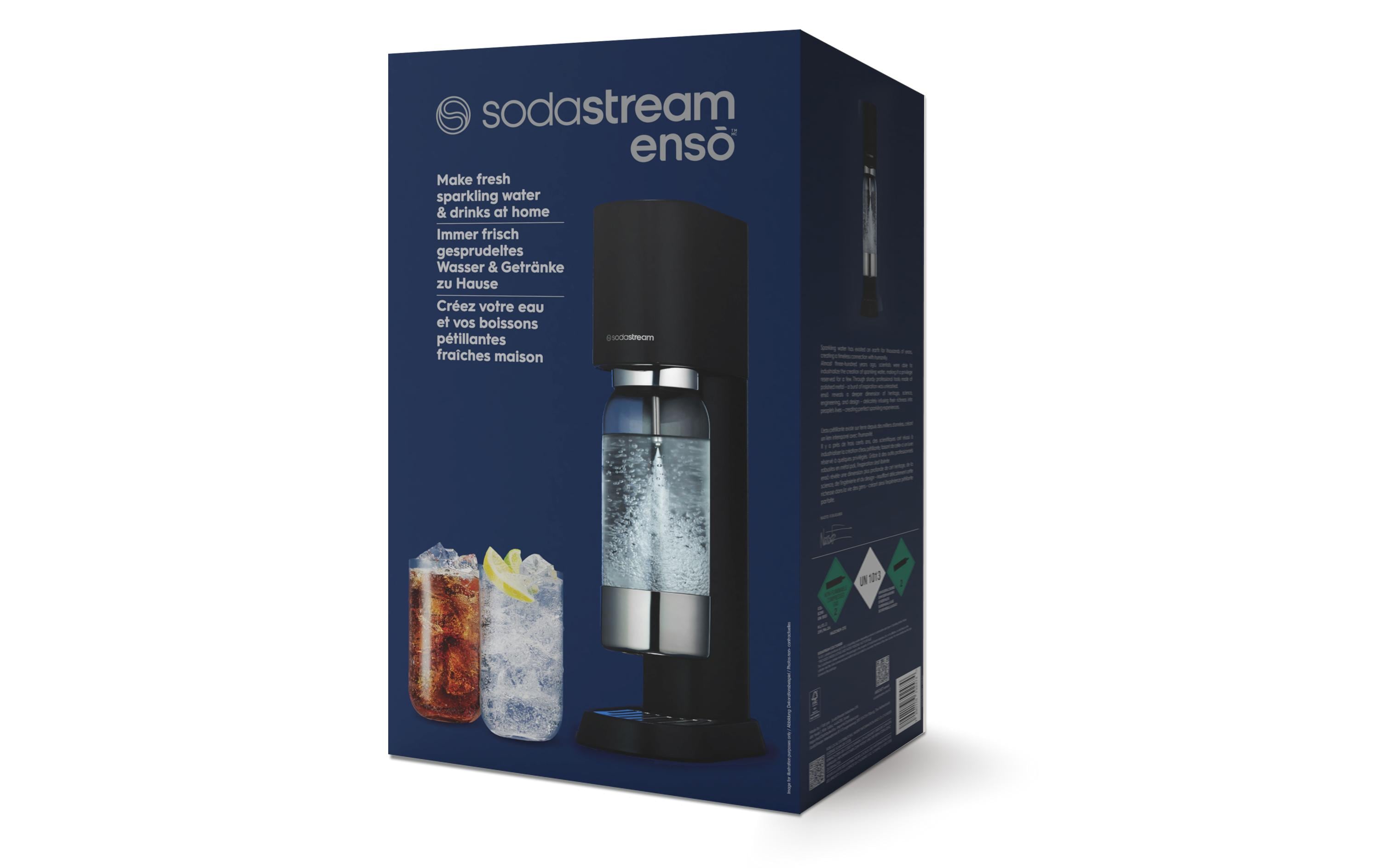 Sodastream Wassersprudler Enso Schwarz