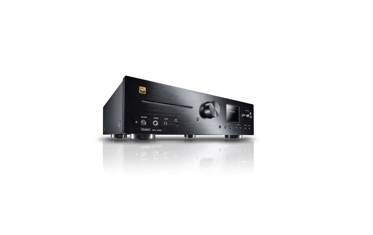 Magnat Stereo-Receiver MC 400 Schwarz Magnat Stereo-Receiver MC 400 Schwarz