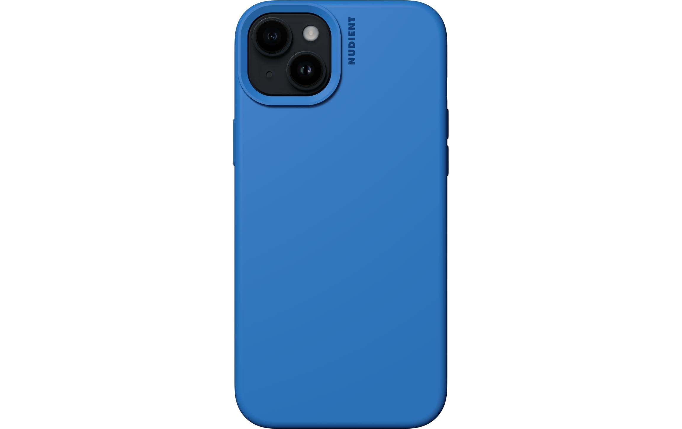 Nudient Back Cover Base Case iPhone 15 Plus Vibrant Blue