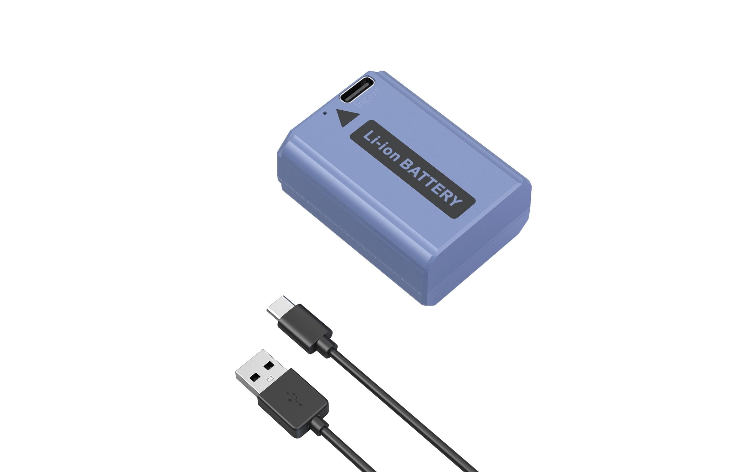 Smallrig Digitalkamera-Akku NP-FW50 USB-C