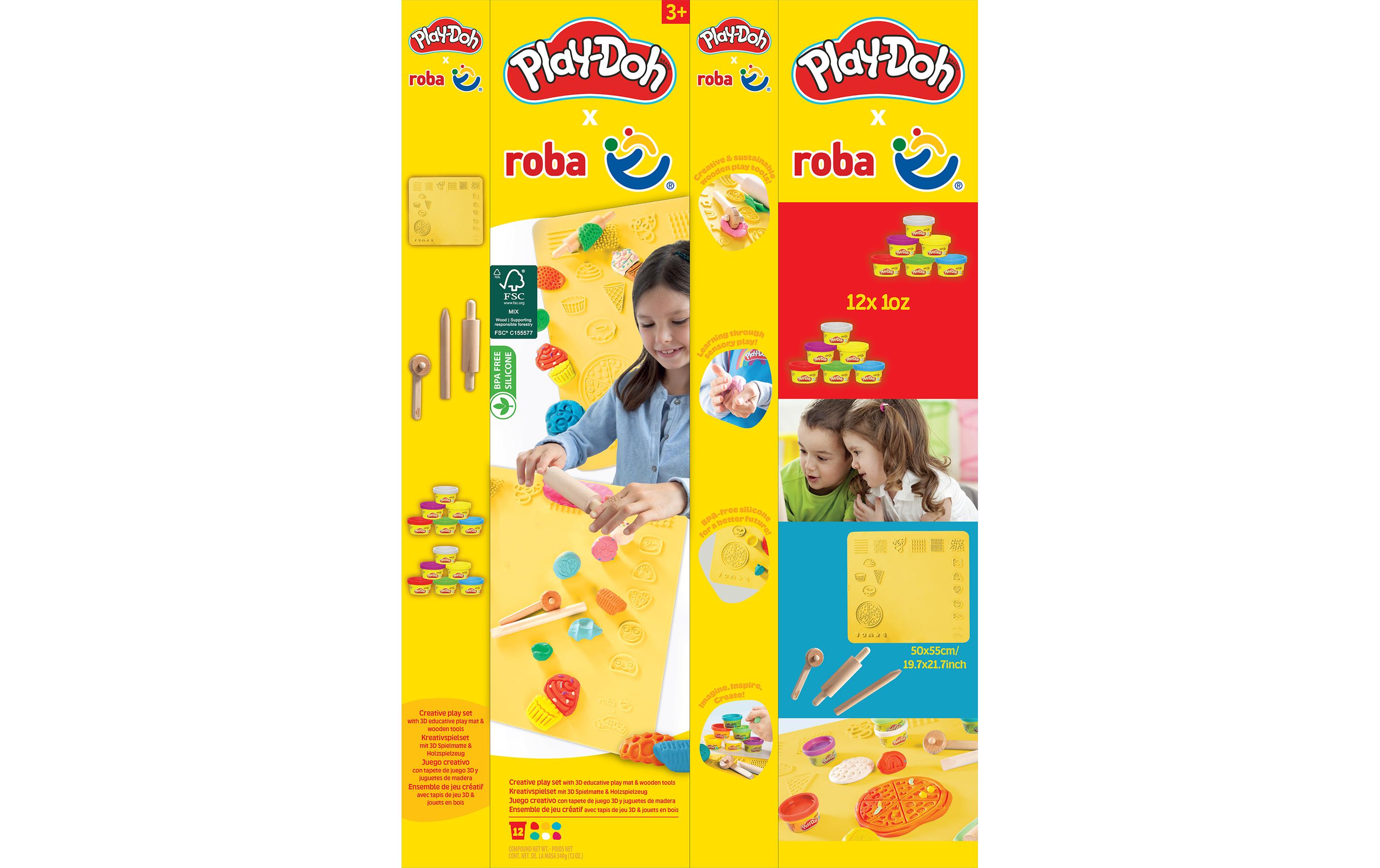 roba Spielset Play-Doh 50 cm x 55 cm