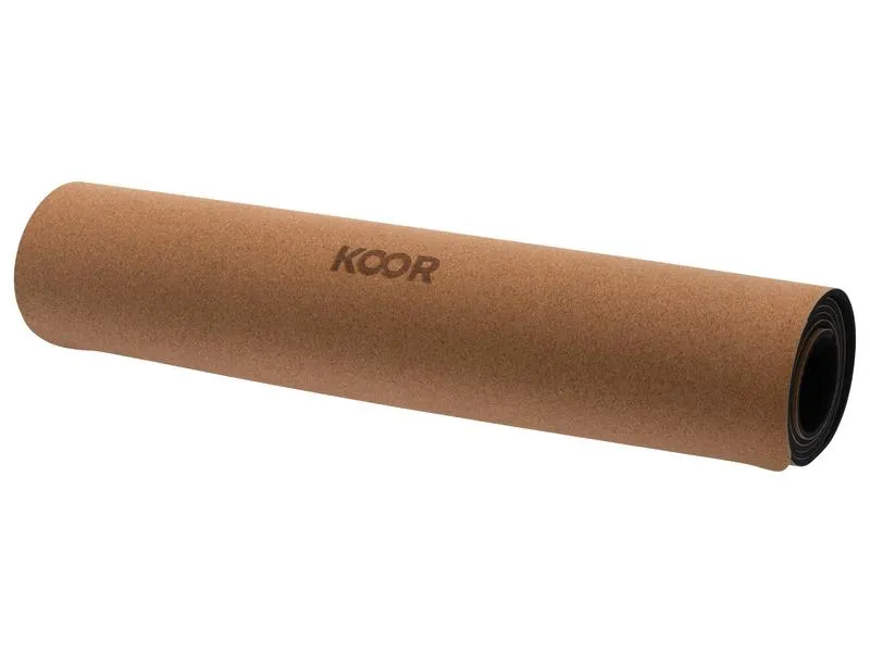 KOOR Yogamatte Kork Pro 183 x 61 x 0.6 cm