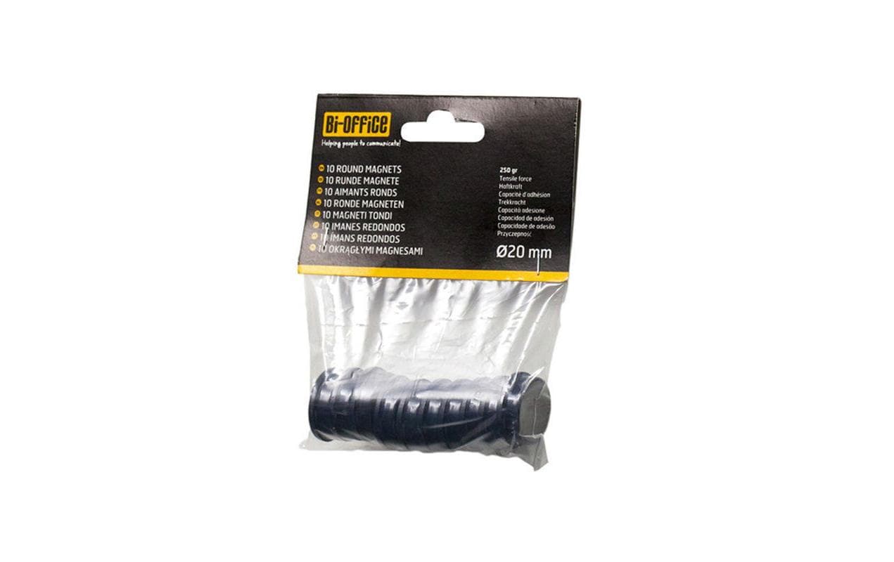 Bi-Office Haftmagnet Super Strong 20 mm Blau, 10 Stück Bi-Office Haftmagnet Super Strong 20 mm Blau, 10 Stück