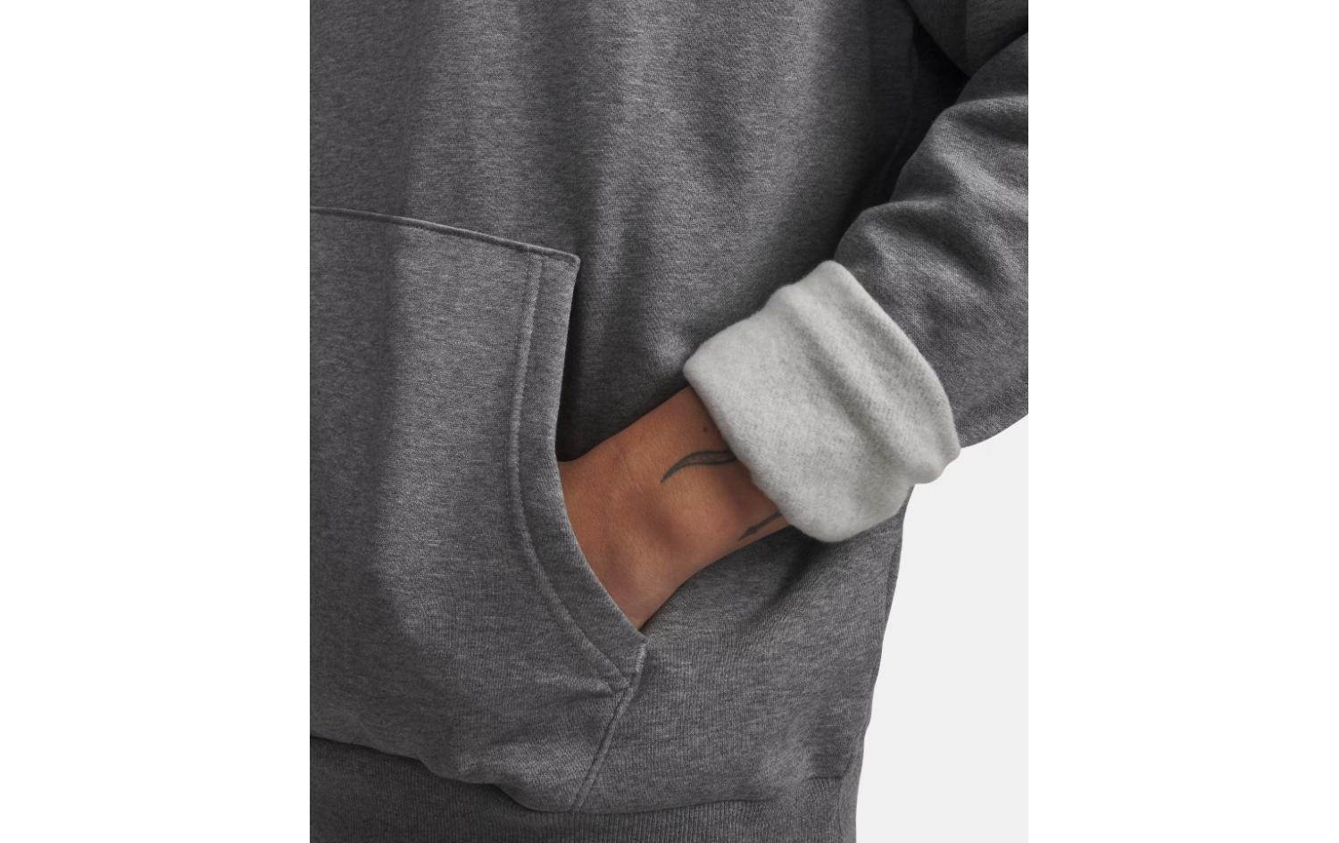 UNDER ARMOUR Trainingshoddie Rival Fleece Grau, XL