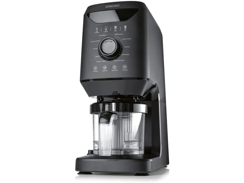 GOURMETmaxx Eismaschine 1 l, Schwarz GOURMETmaxx Eismaschine 1 l, Schwarz
