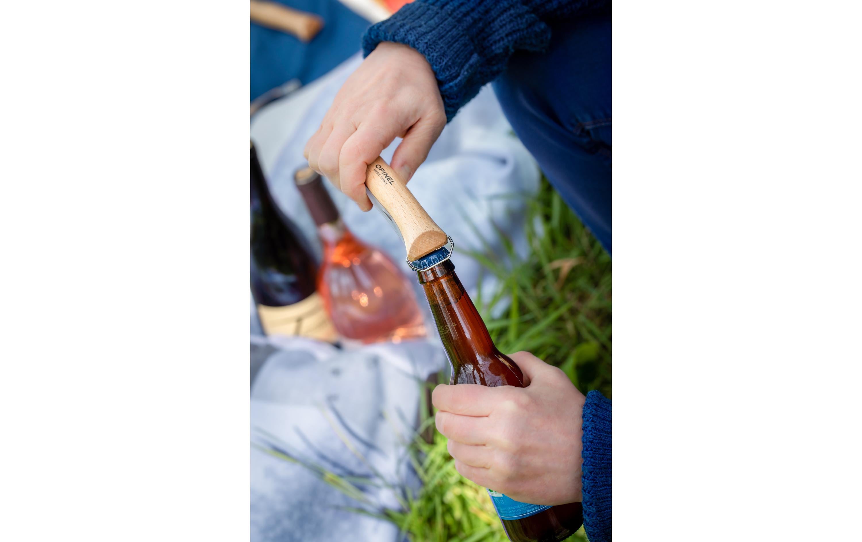 opinel Taschenmesser N°10 corkscrew knife & Bottle Opener