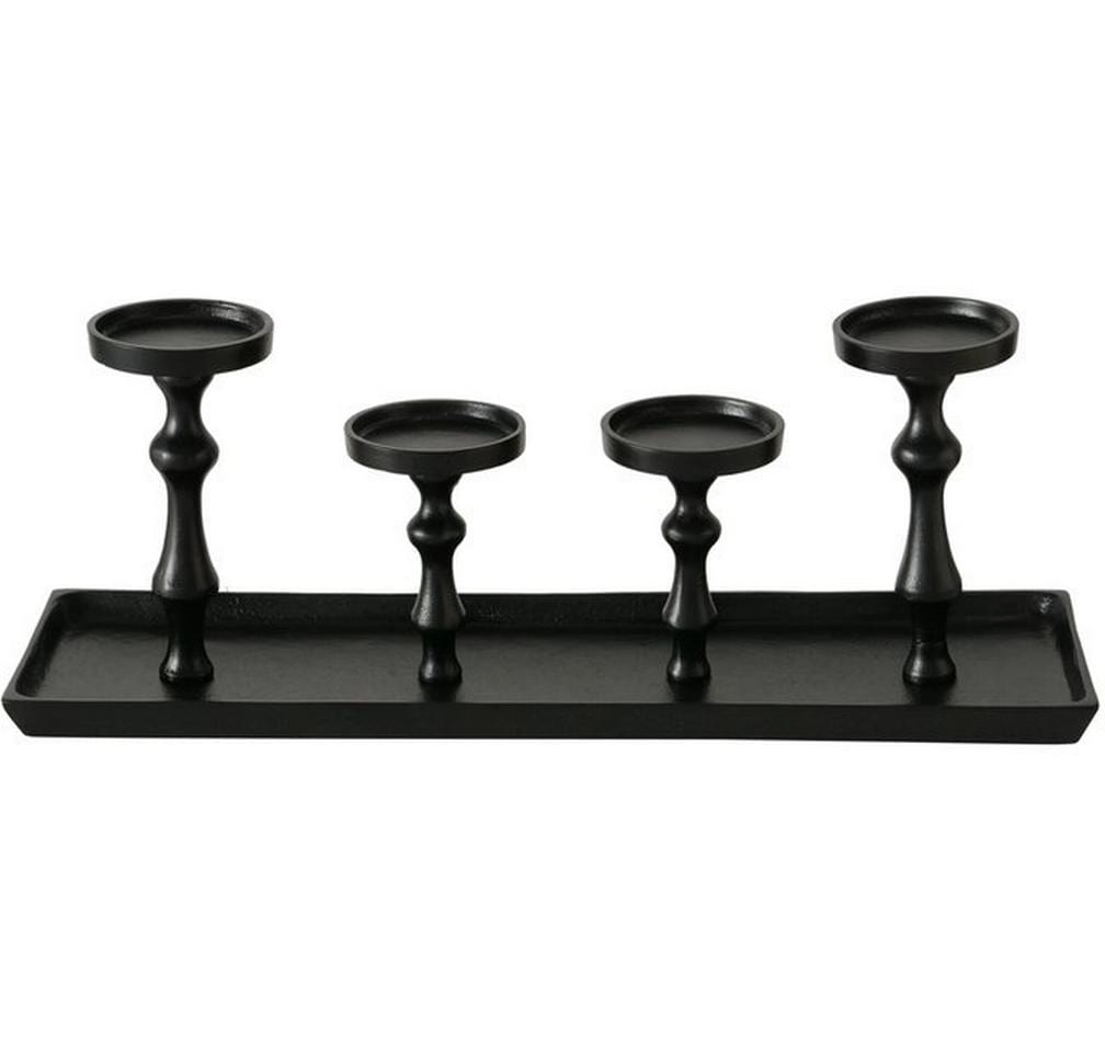 Boltze Adventskerzen Halter Furo Schwarz