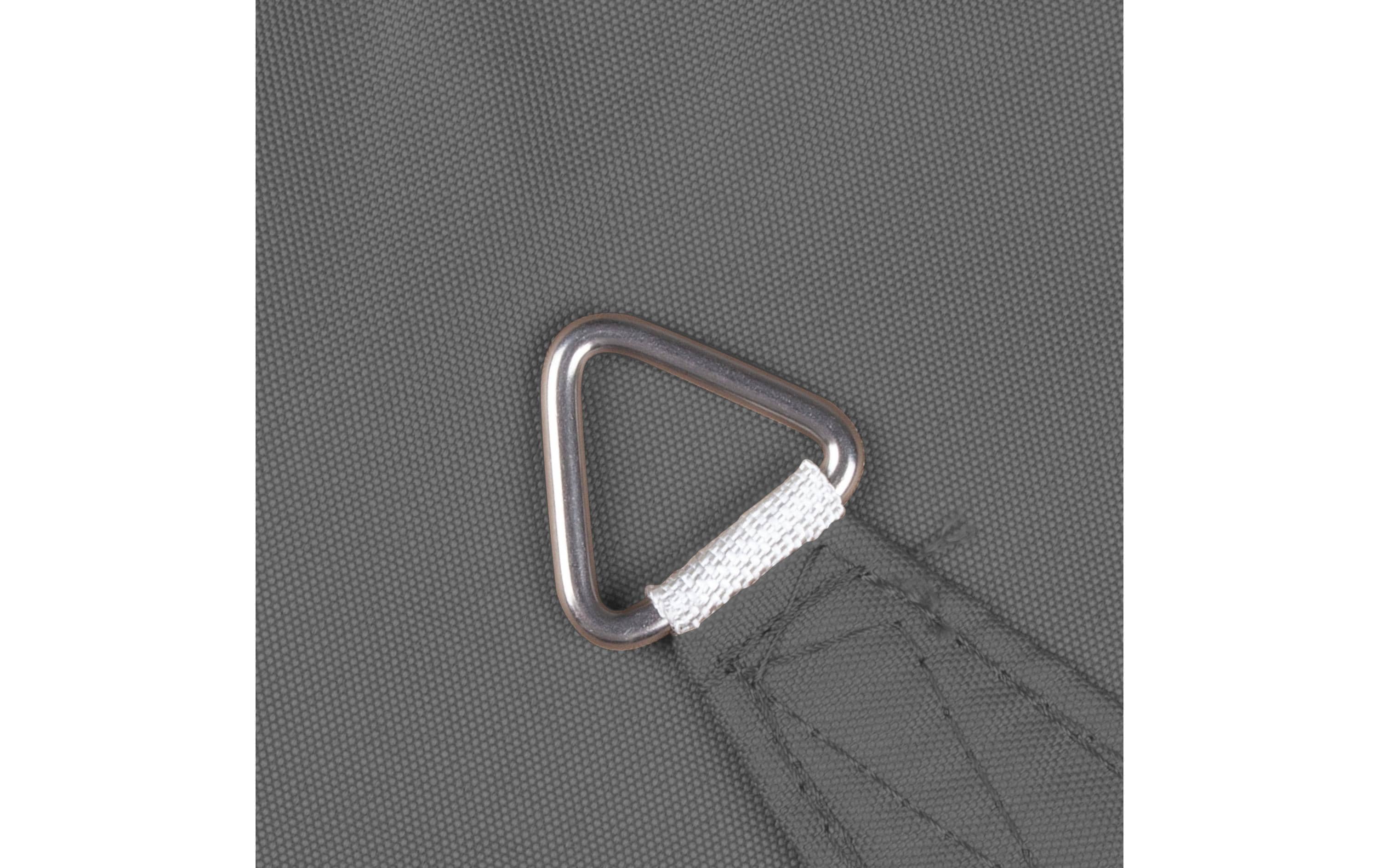 Windhager Sonnensegel Cannes, 3 x 4 m, Eckig, Anthrazit