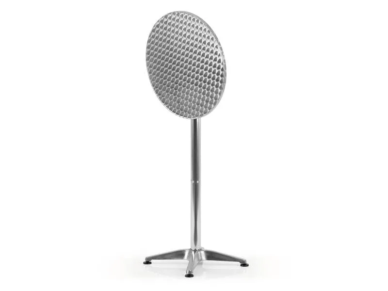 EASYmaxx Bartisch klappbar, 115 x 60 cm, Silber