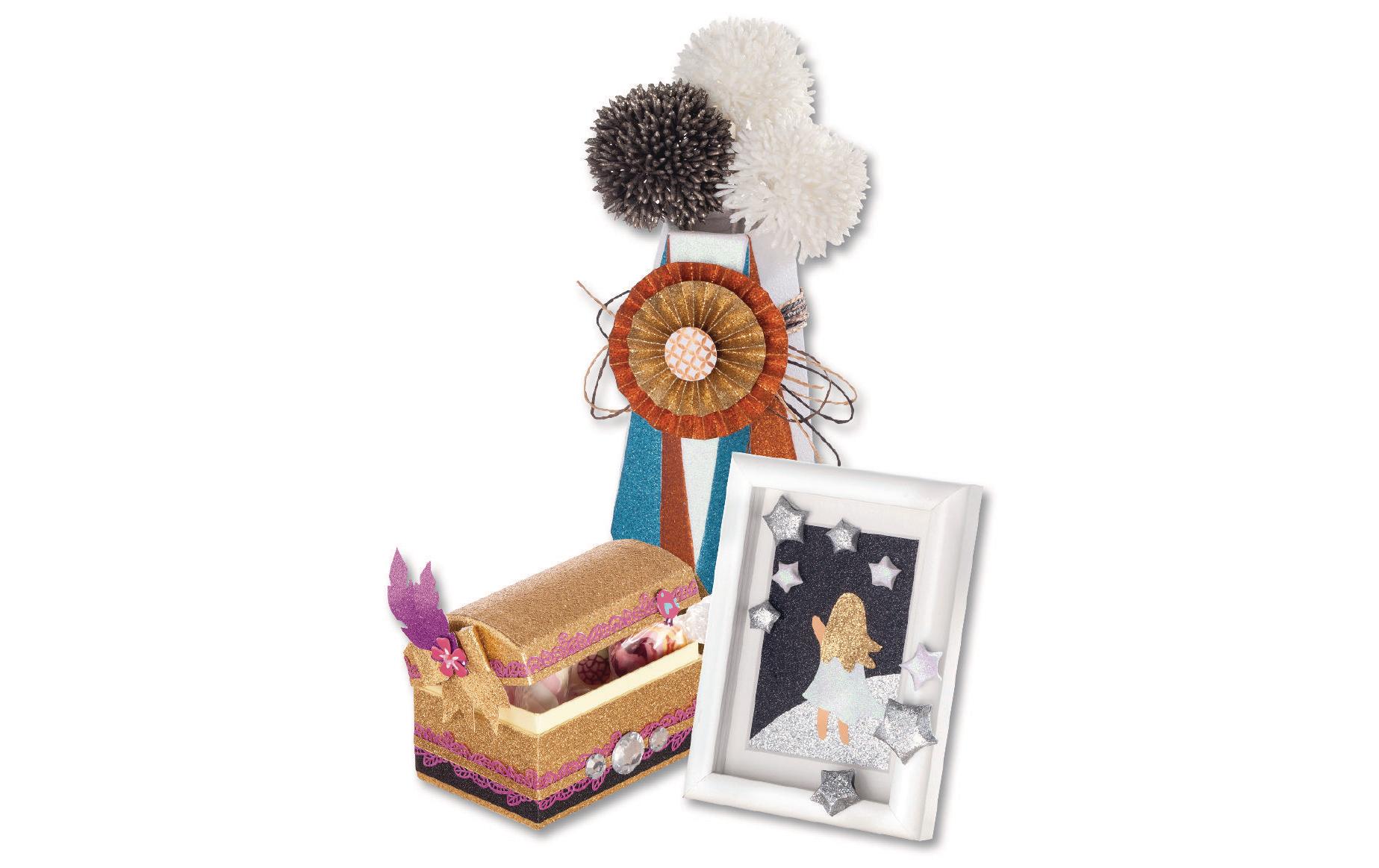 Folia Glitzerkarton 24 x 34 cm, 170 g/m², 10 Blatt, Mehrfarbig Folia Glitzerkarton 24 x 34 cm, 170 g/m², 10 Blatt, Mehrfarbig