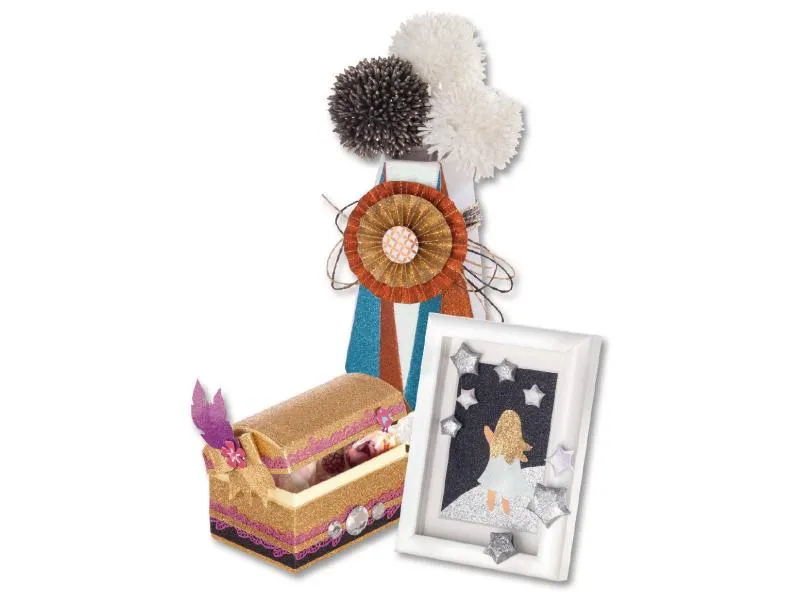 Folia Glitzerkarton 24 x 34 cm, 170 g/m², 10 Blatt, Mehrfarbig Folia Glitzerkarton 24 x 34 cm, 170 g/m², 10 Blatt, Mehrfarbig
