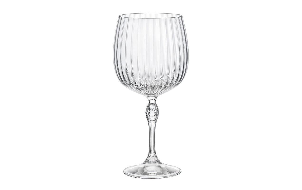 Bormioli Rocco Gin Glas America 20s 740 ml, 4 Stück, Transparent