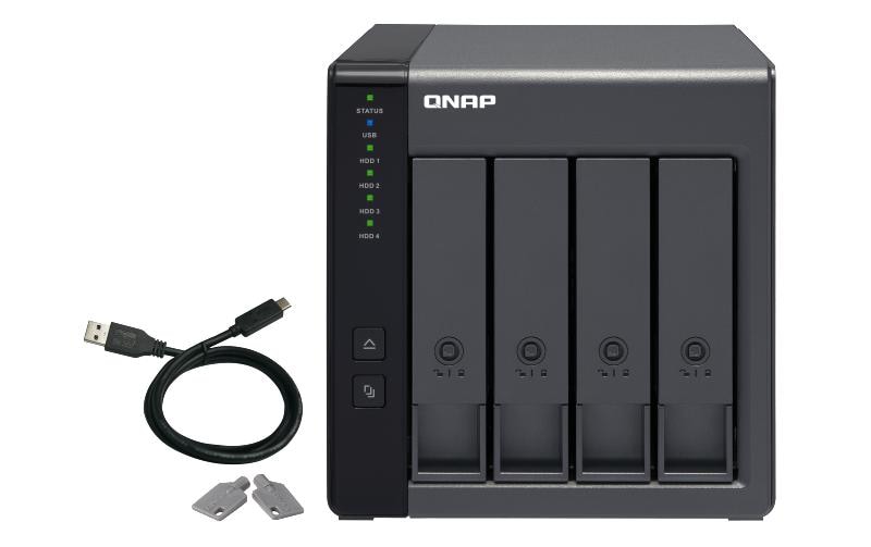 QNAP NAS-Erweiterungsgehäuse TR-004, 4-bay, USB 3.0