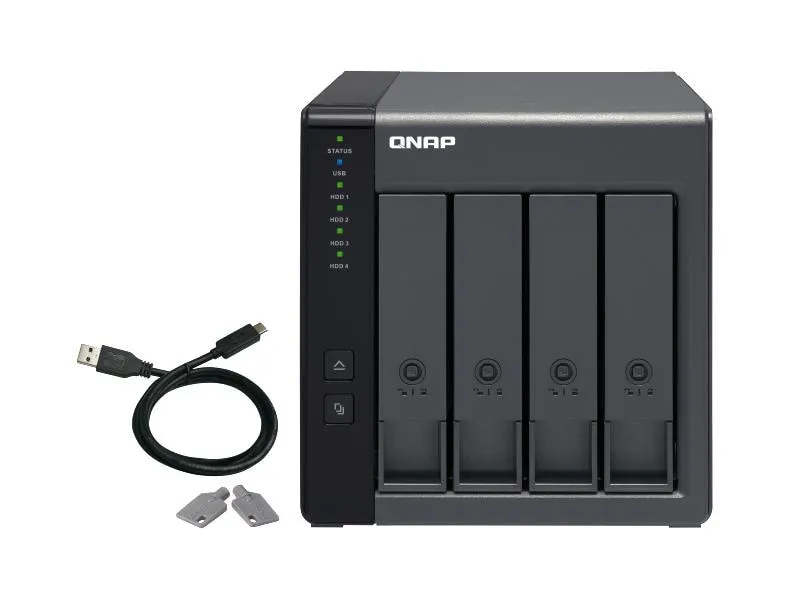 QNAP NAS-Erweiterungsgehäuse TR-004, 4-bay, USB 3.0 QNAP NAS-Erweiterungsgehäuse TR-004, 4-bay, USB 3.0