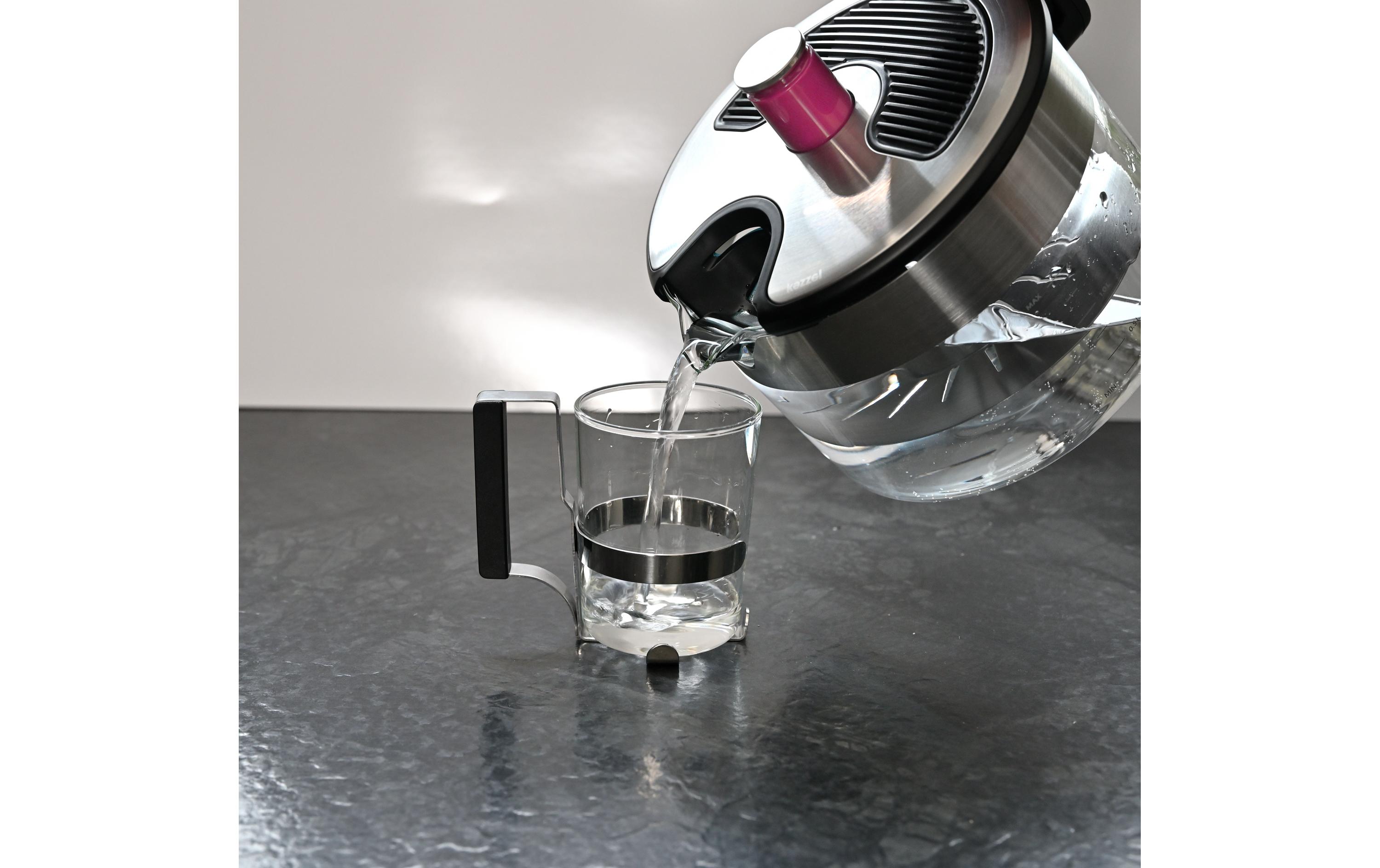 Kezzel Wasserkocher Induktiv 1.5 l, Transparent