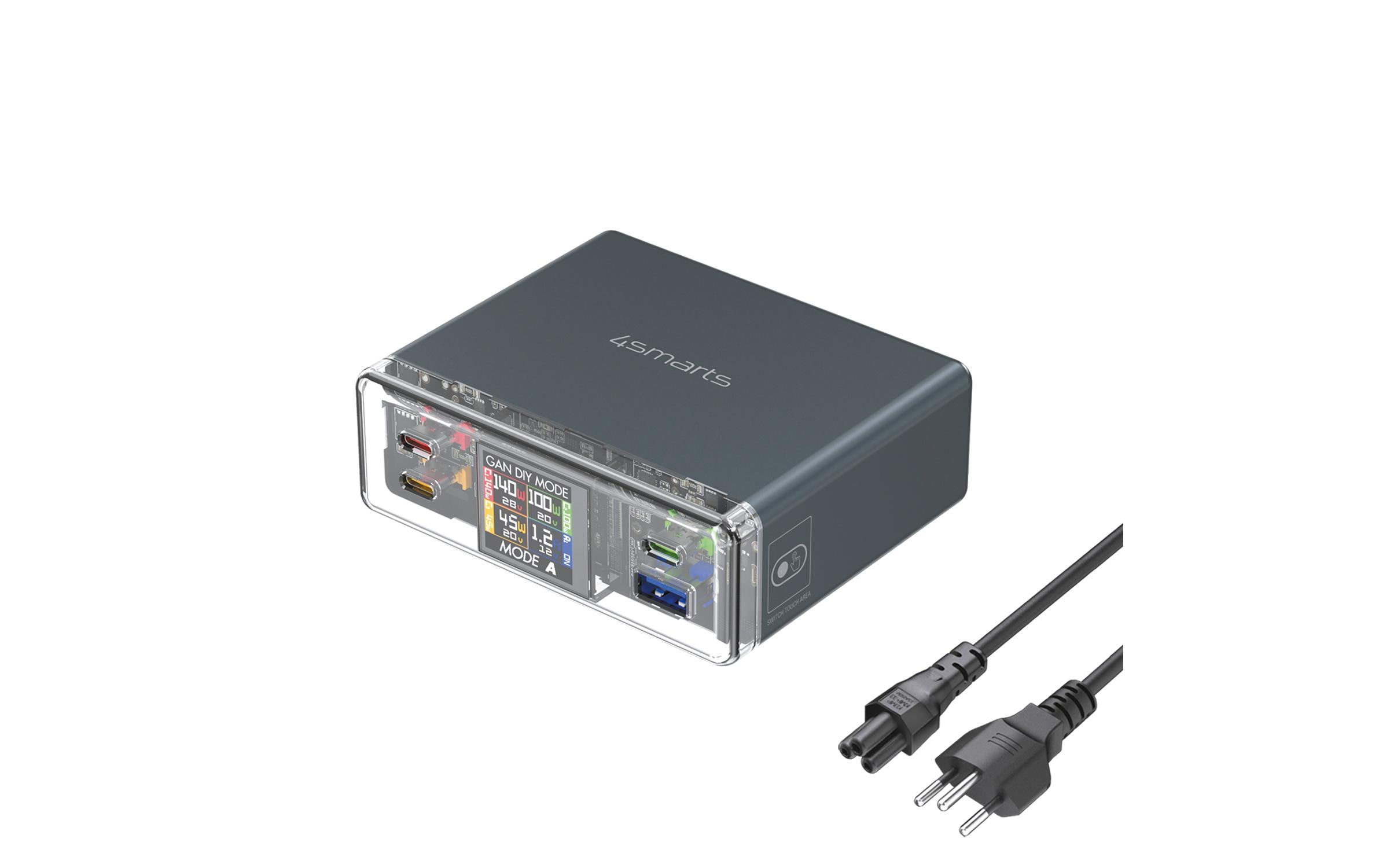 4smarts Ladestation Lucid GaN DIY MODE 300 W 4smarts Ladestation Lucid GaN DIY MODE 300 W