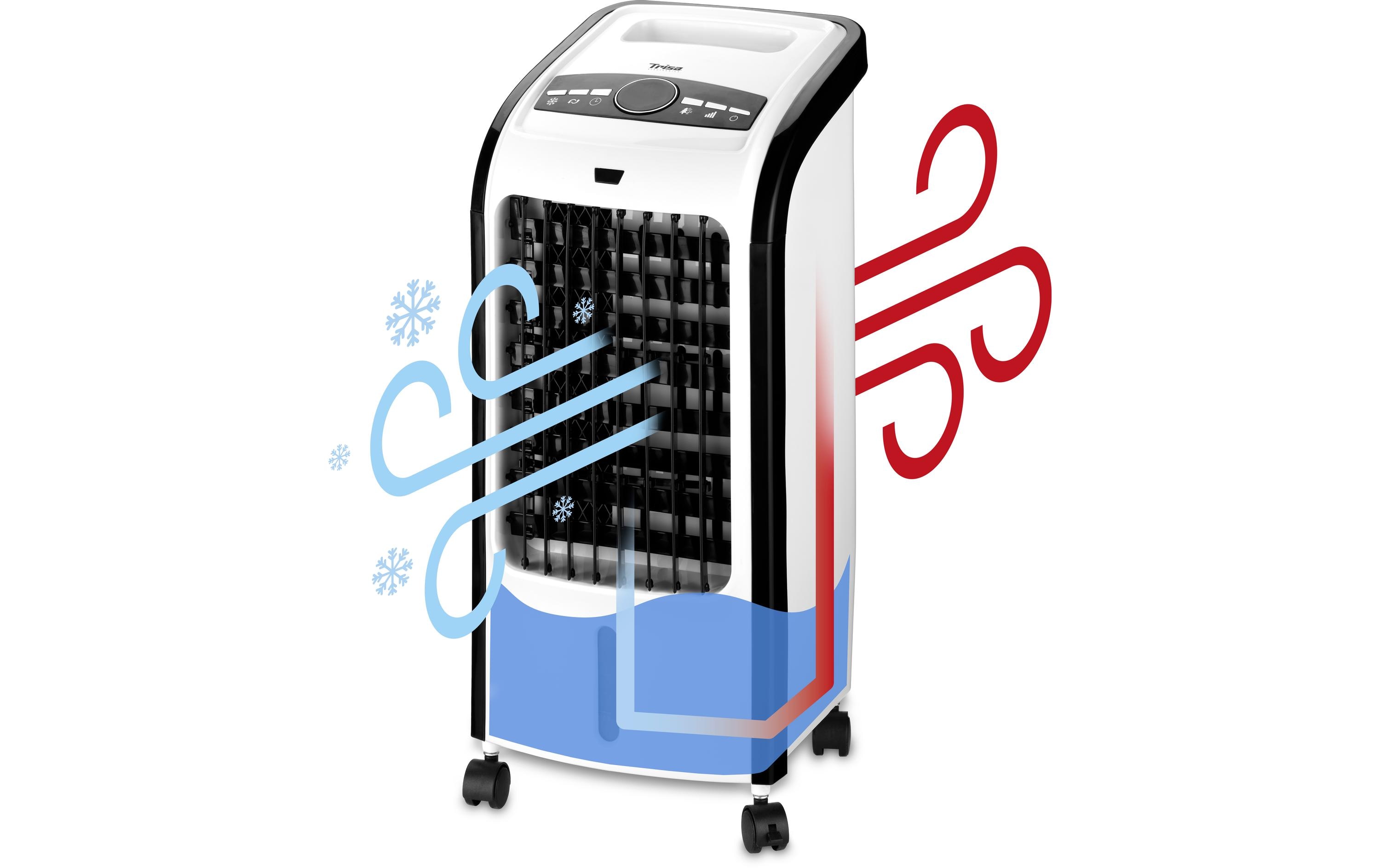 Trisa Turmventilator Hydro Cool Weiss