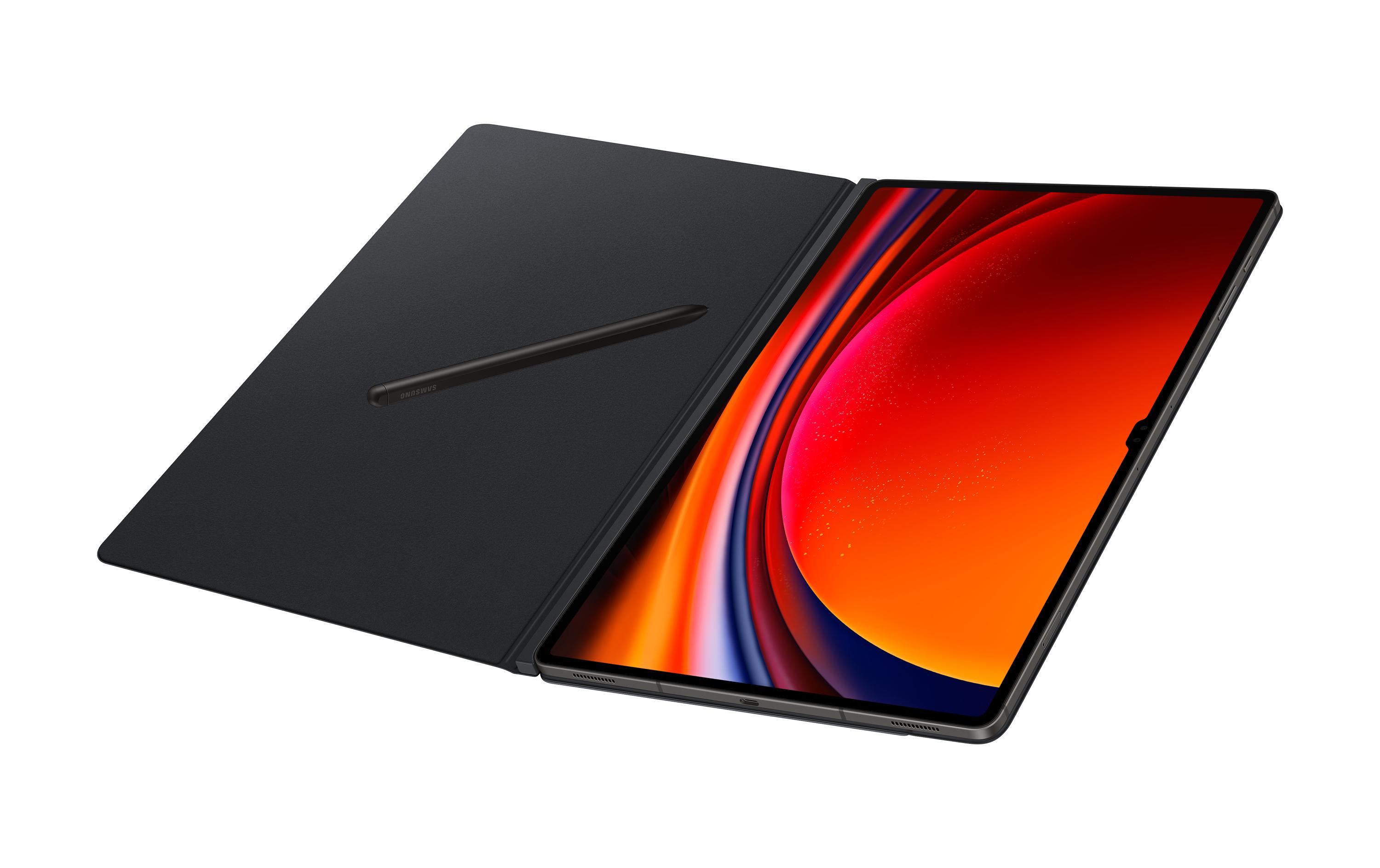 Samsung Tablet Book Cover Smart Galaxy Tab S9 Ultra Schwarz