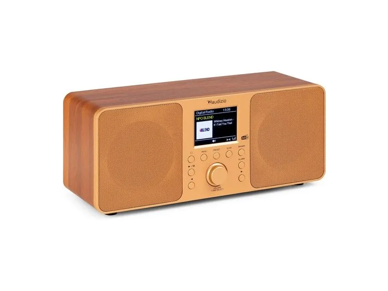 Audizio Genua-CU DAB+/FM Radio mit Bluetooth, Stereo, Kupfer