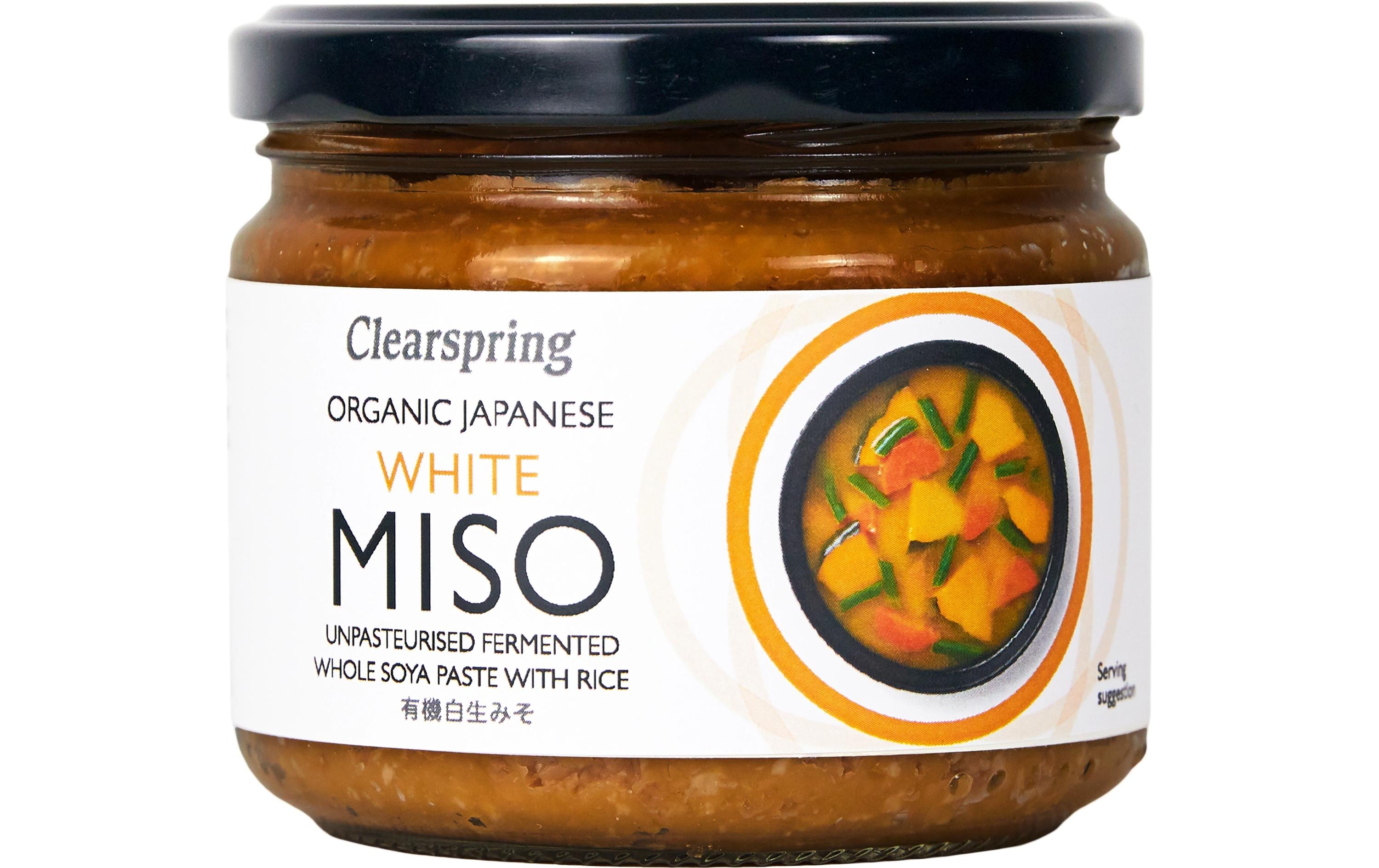 Clearspring Sauce Organic Japanisches Weisses Miso 270 g