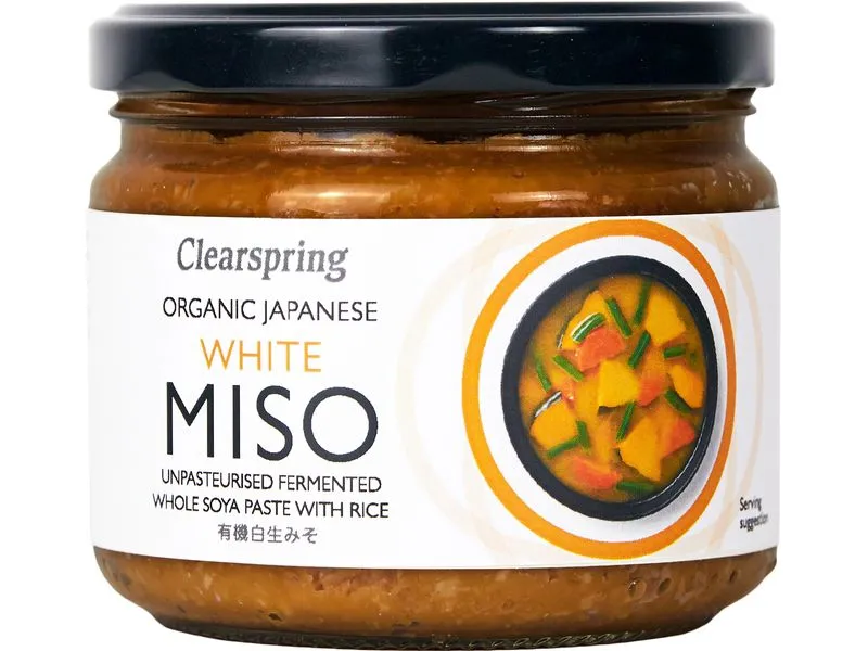Clearspring Sauce Organic Japanisches Weisses Miso 270 g