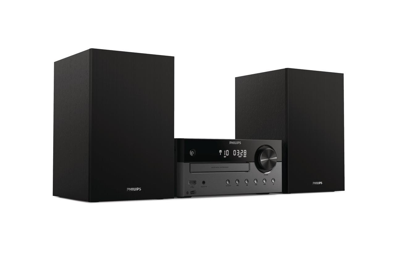 Philips Micro-HiFi Anlage TAM4505/12 Schwarz