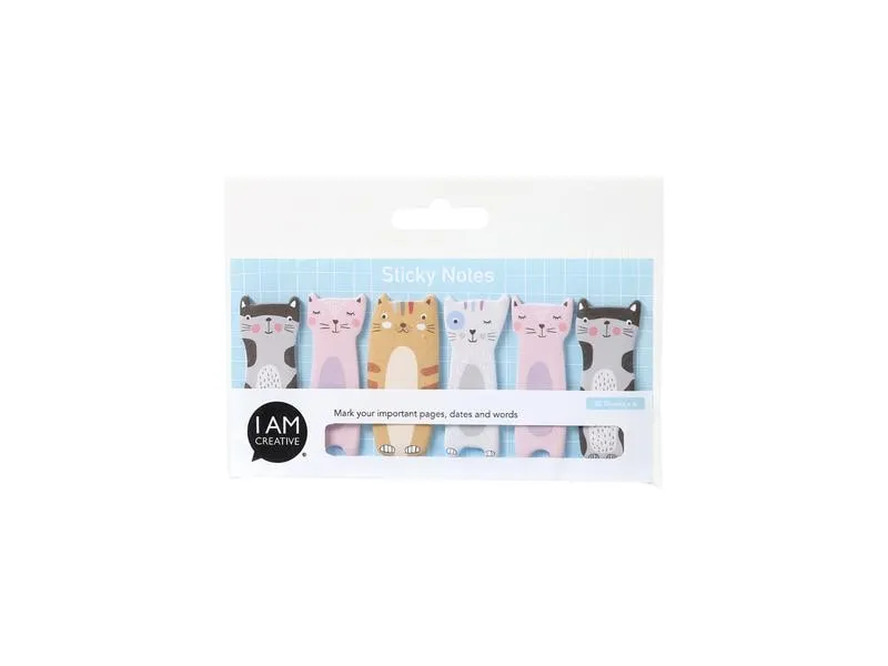 I AM CREATIVE Page Marker Katze 6 Stück I AM CREATIVE Page Marker Katze 6 Stück
