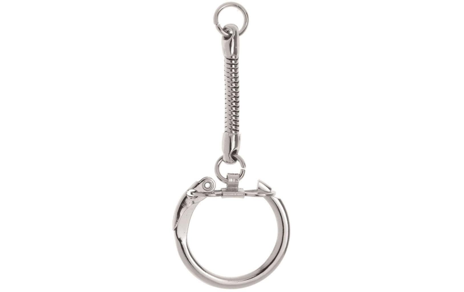 Glorex Schlüsselanhänger Ring 25 mm, 144 Stück
