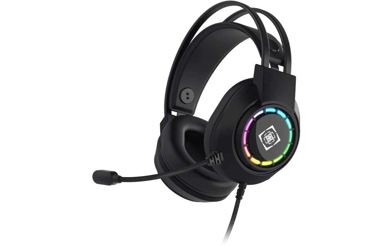 DELTACO Headset GAM-168 Schwarz