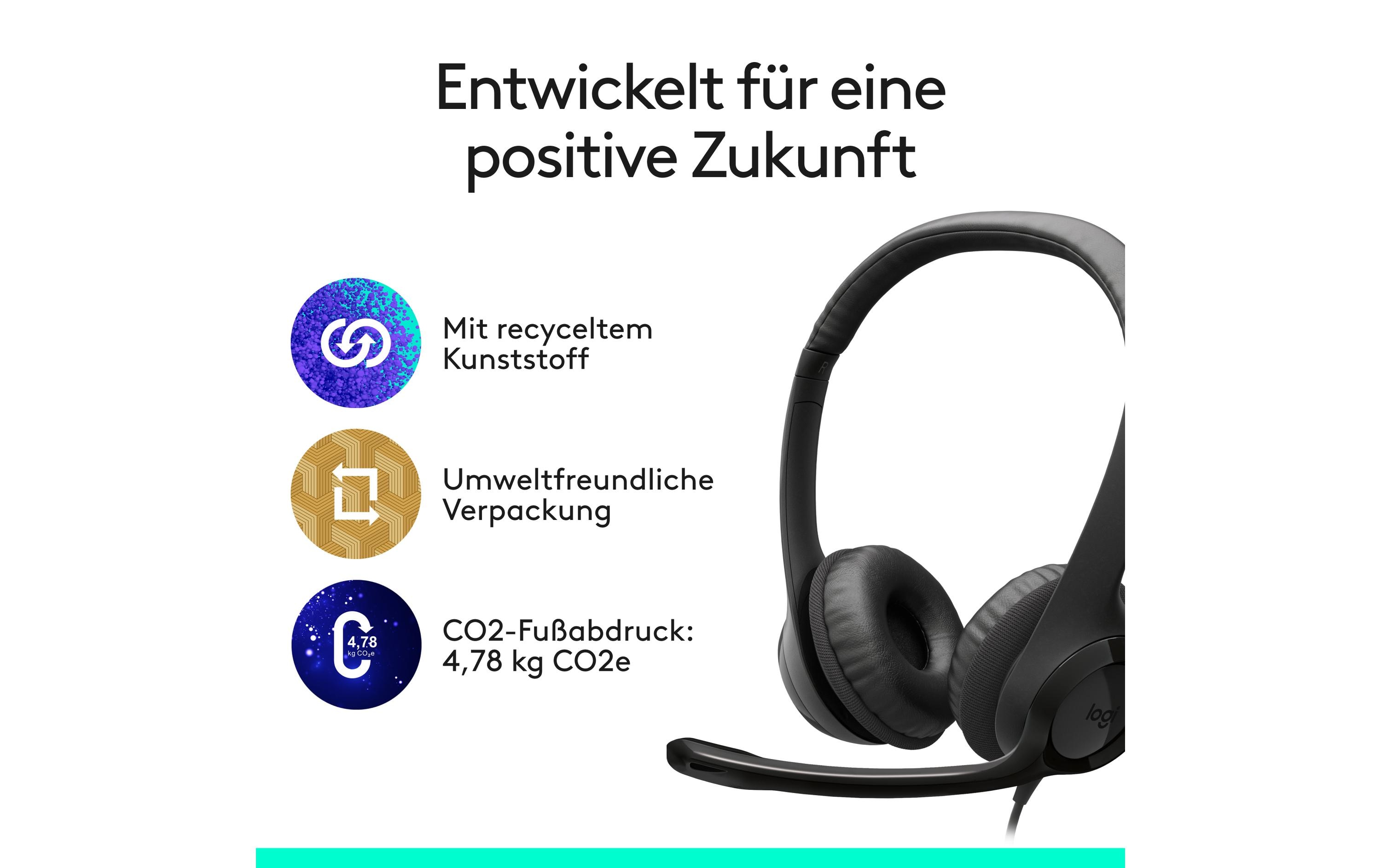Logitech Headset H390 Stereo USB-C