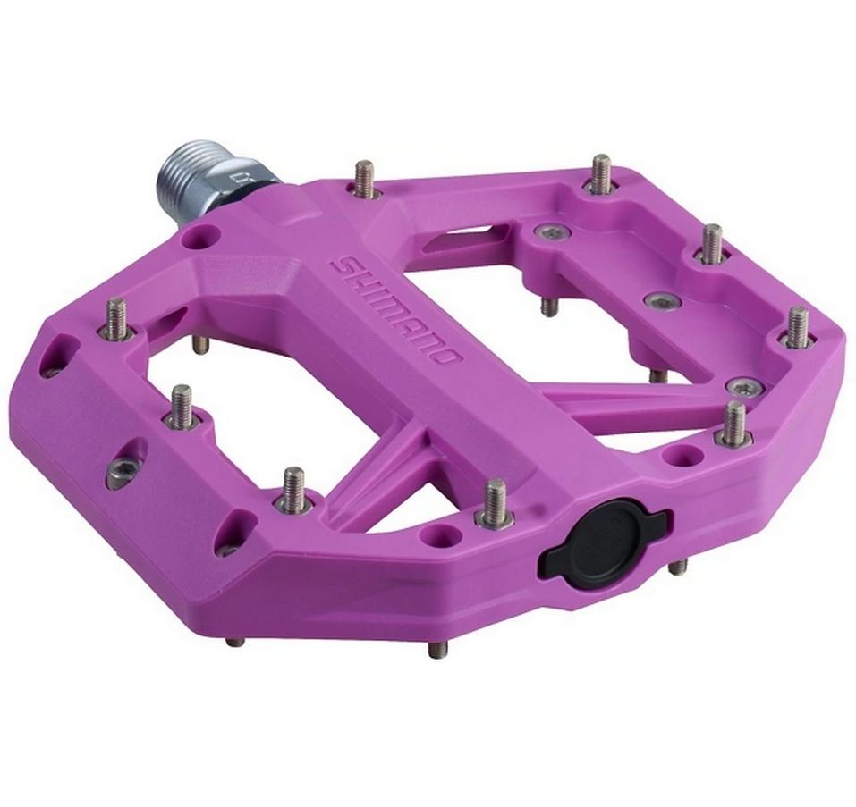 Shimano Plattformpedale PD-GR400 Flat , Violett Shimano Plattformpedale PD-GR400 Flat , Violett