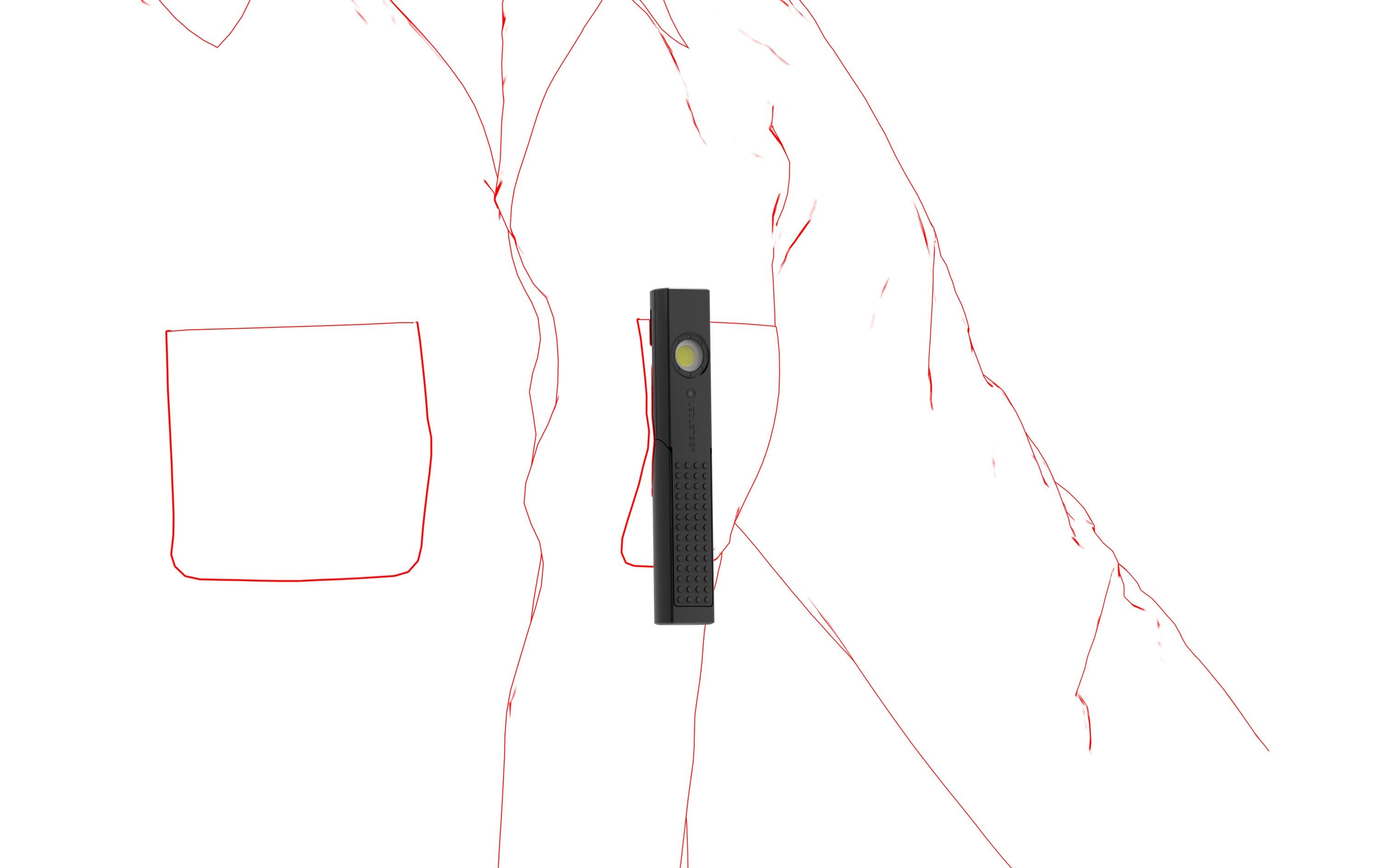 LED LENSER Taschenlampe W4R Work, 220 lm