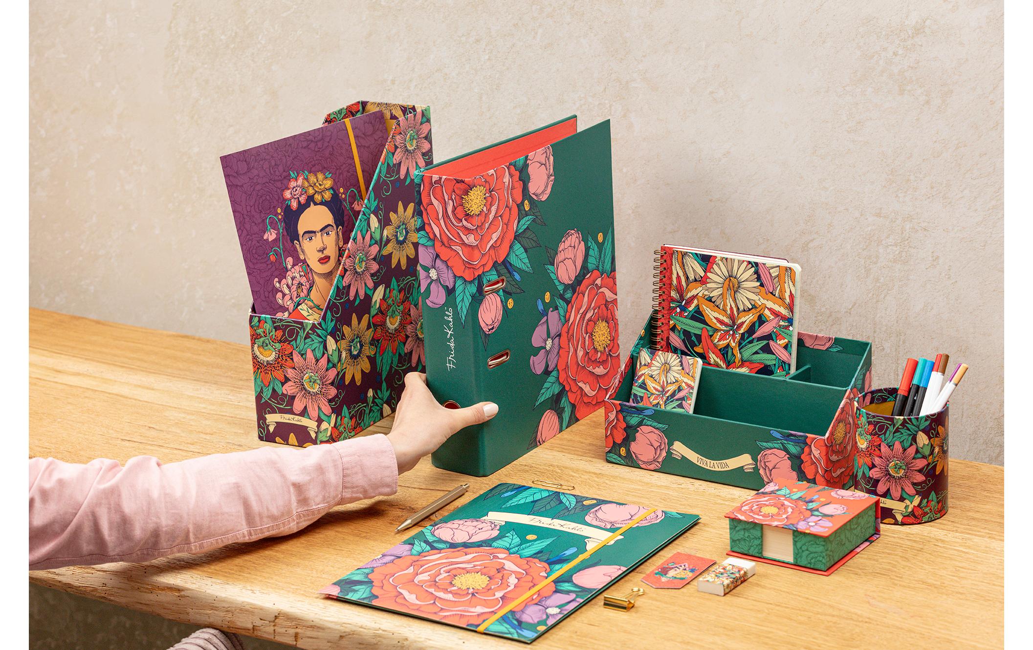 Clairefontaine Notizzettel Frida Kahlo Mehrfarbig