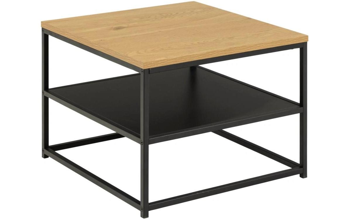 AC Design Couchtisch Gila 55 x 55 x 42 cm, Nature/Schwarz AC Design Couchtisch Gila 55 x 55 x 42 cm, Nature/Schwarz