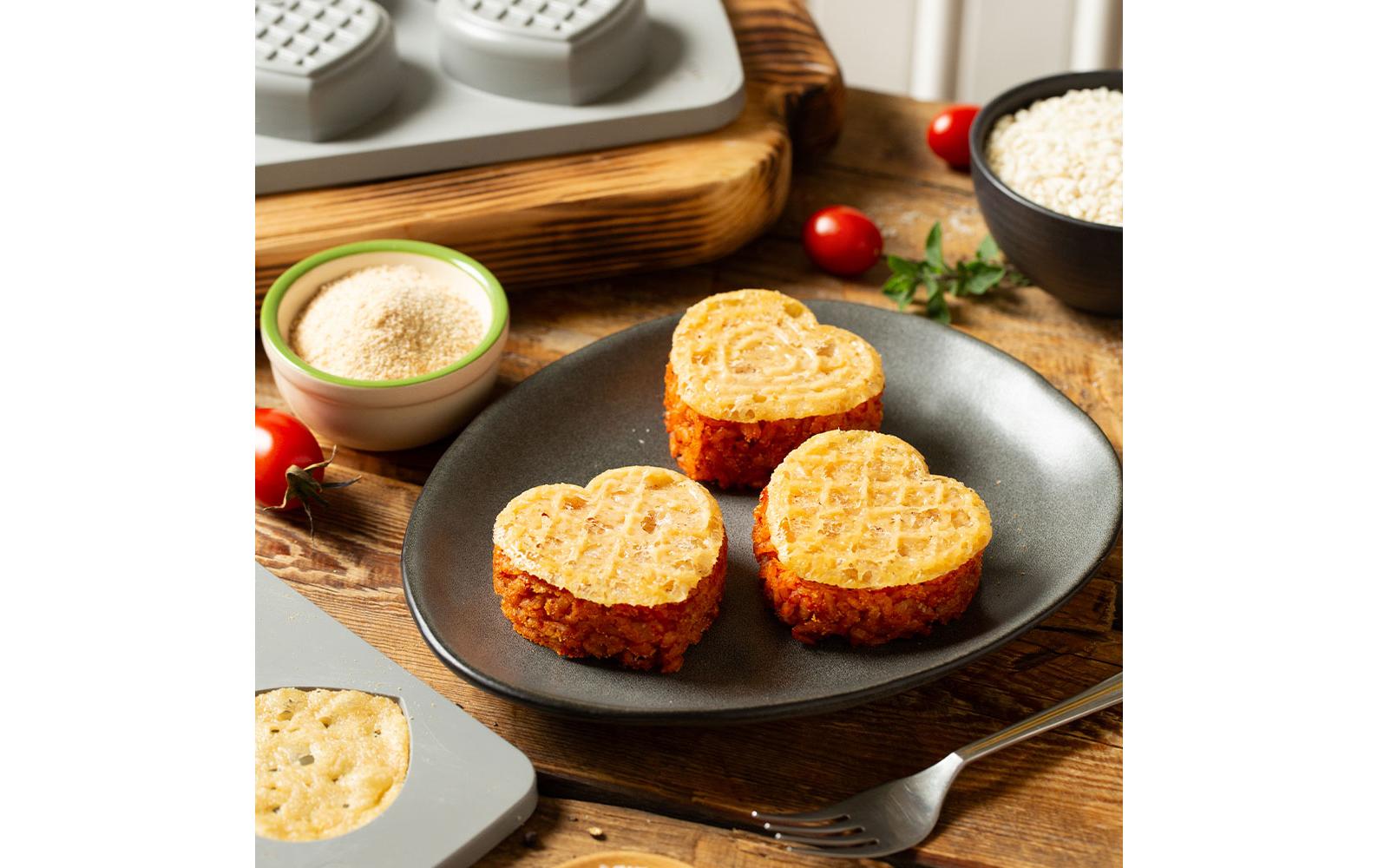 Decora Silikonform Flex Herzen, ø 6.8 x 2.3 cm