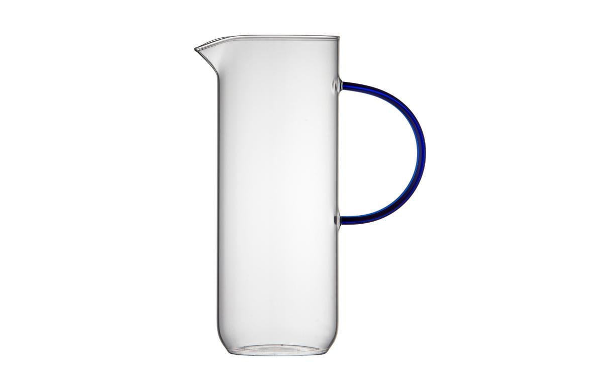 Lyngby Karaffe Torino Blau, 1.1 Liter