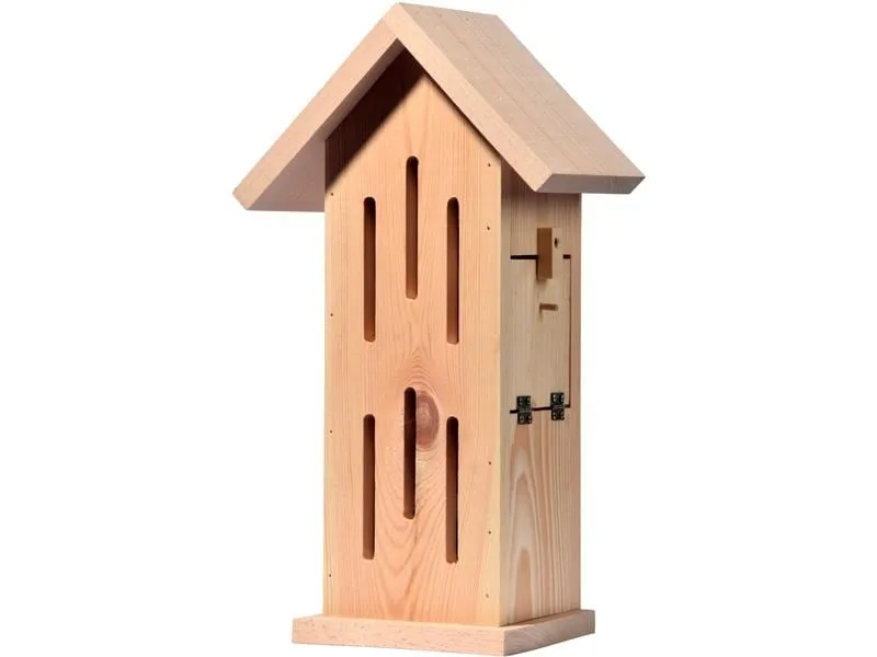 LUXUS-INSEKTENHOTELS Schmetterlingshaus Sonnenfalter Natur, 23 x 14 x 38 cm LUXUS-INSEKTENHOTELS Schmetterlingshaus Sonnenfalter Natur, 23 x 14 x 38 cm