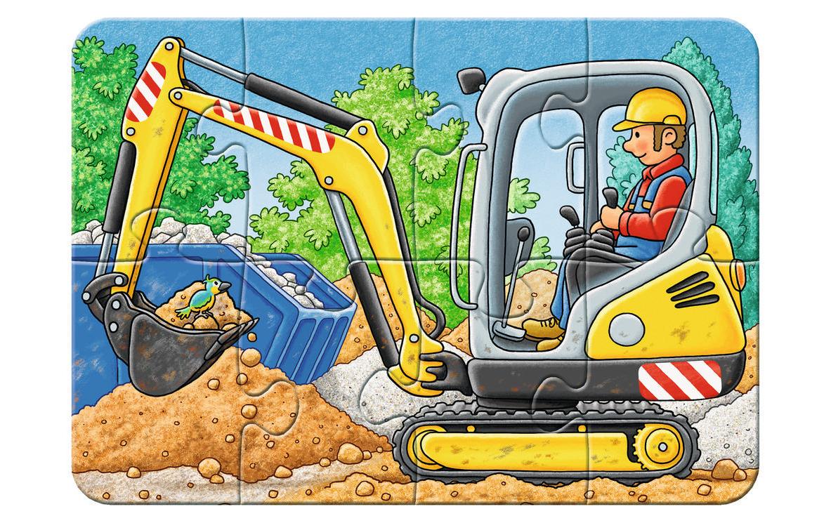 Ravensburger Kleinkinder Puzzle Bei der Arbeit Ravensburger Kleinkinder Puzzle Bei der Arbeit