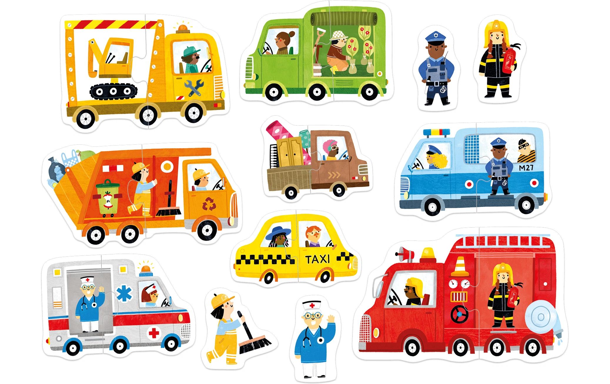 Banana Panda Puzzle My First Cars Pappe