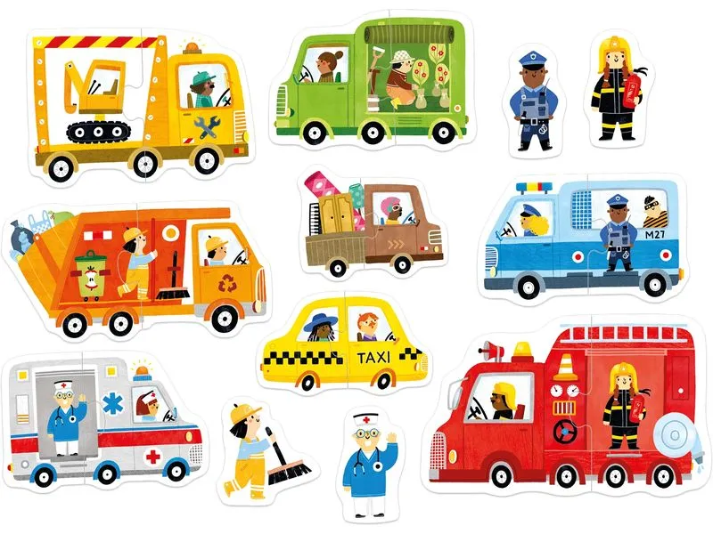 Banana Panda Puzzle My First Cars Pappe Banana Panda Puzzle My First Cars Pappe