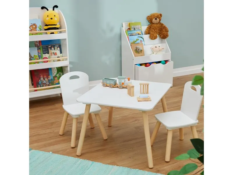 relaxdays Kindersitzgruppe MDF / Kiefern, 3-teilig relaxdays Kindersitzgruppe MDF / Kiefern, 3-teilig