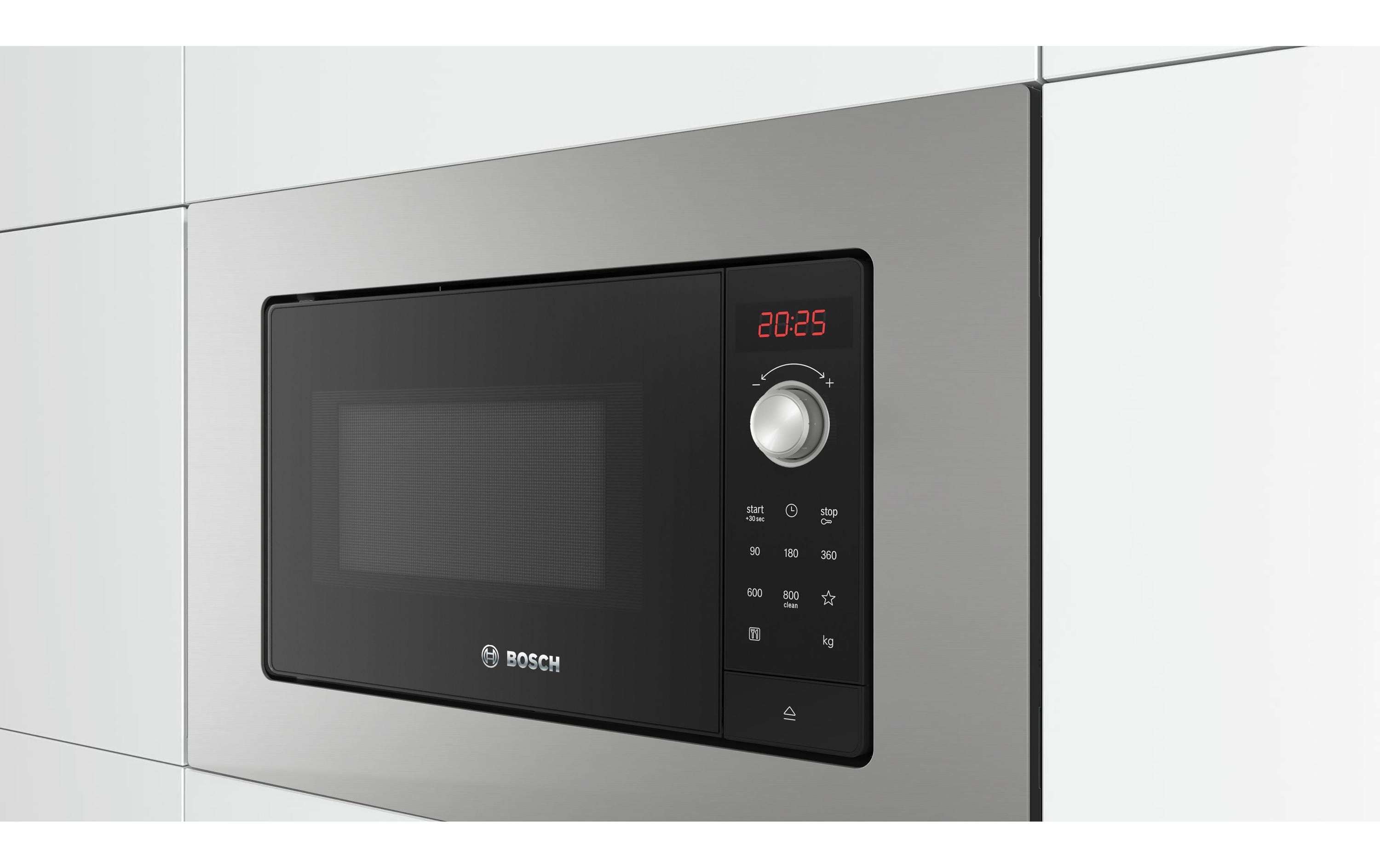 Bosch Einbaumikrowelle BEL623MS3 Silber Bosch Einbaumikrowelle BEL623MS3 Silber