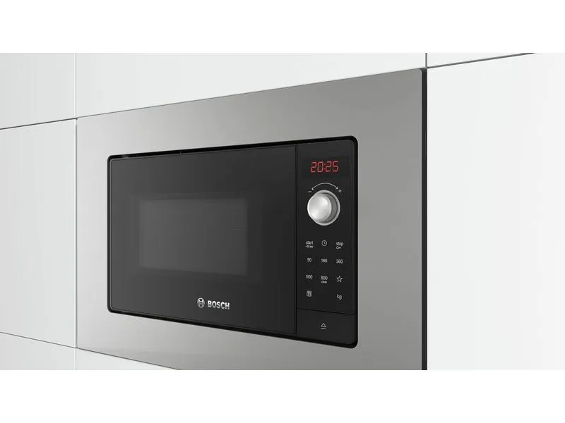Bosch Einbaumikrowelle BEL623MS3 Silber Bosch Einbaumikrowelle BEL623MS3 Silber