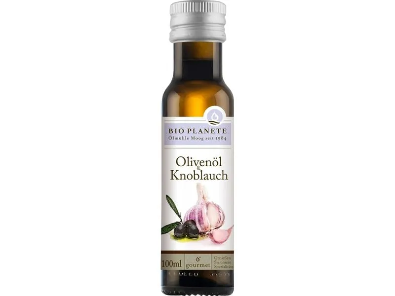 Bio Planete Olivenöl und Knoblauch 100 ml Bio Planete Olivenöl und Knoblauch 100 ml