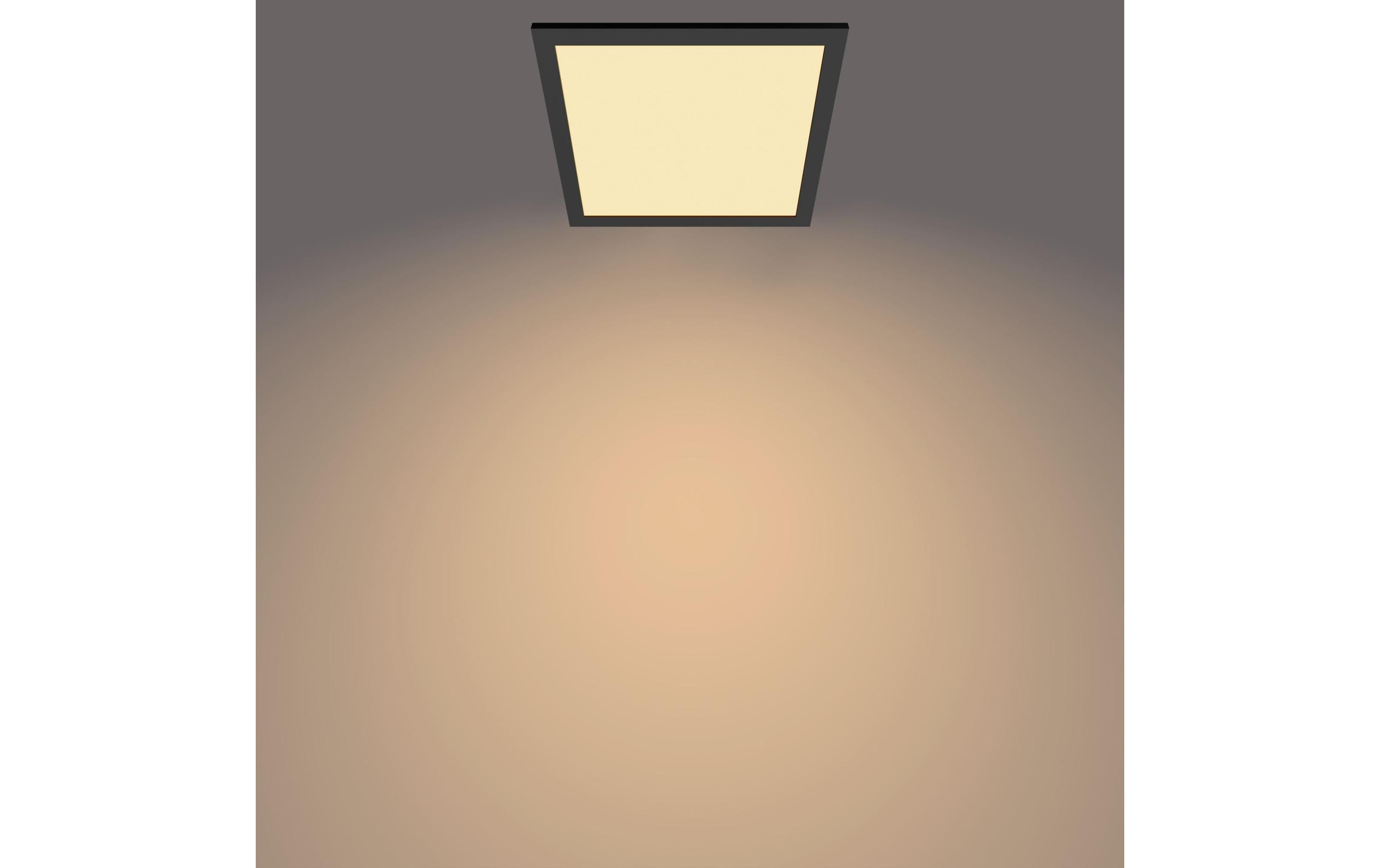 Philips Touch Deckenleuchte SceneSwitch eckig 12W 2700K schwarz